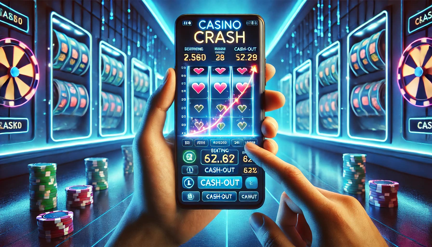 Cara Bermain Game Crash di Kasino Seluler image