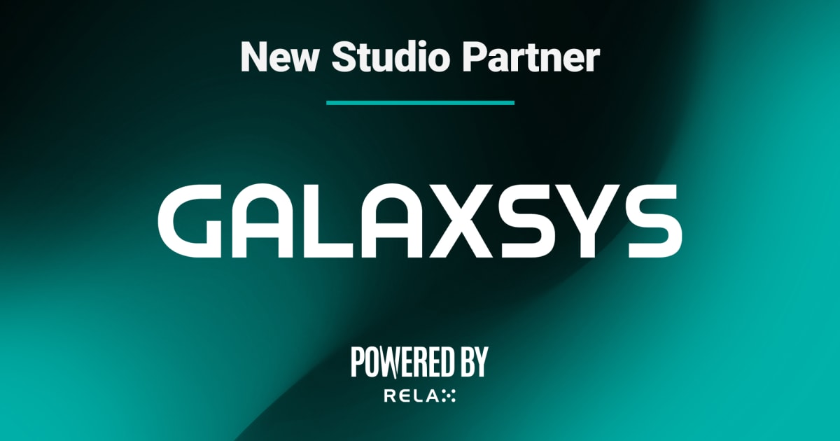 Relax Gaming Meluncurkan Galaxsys sebagai Mitra "Didukung olehnya".