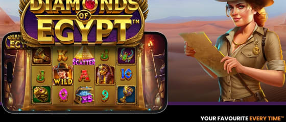 Pragmatic Play Meluncurkan Slot Diamonds of Egypt dengan 4 Jackpot Menarik